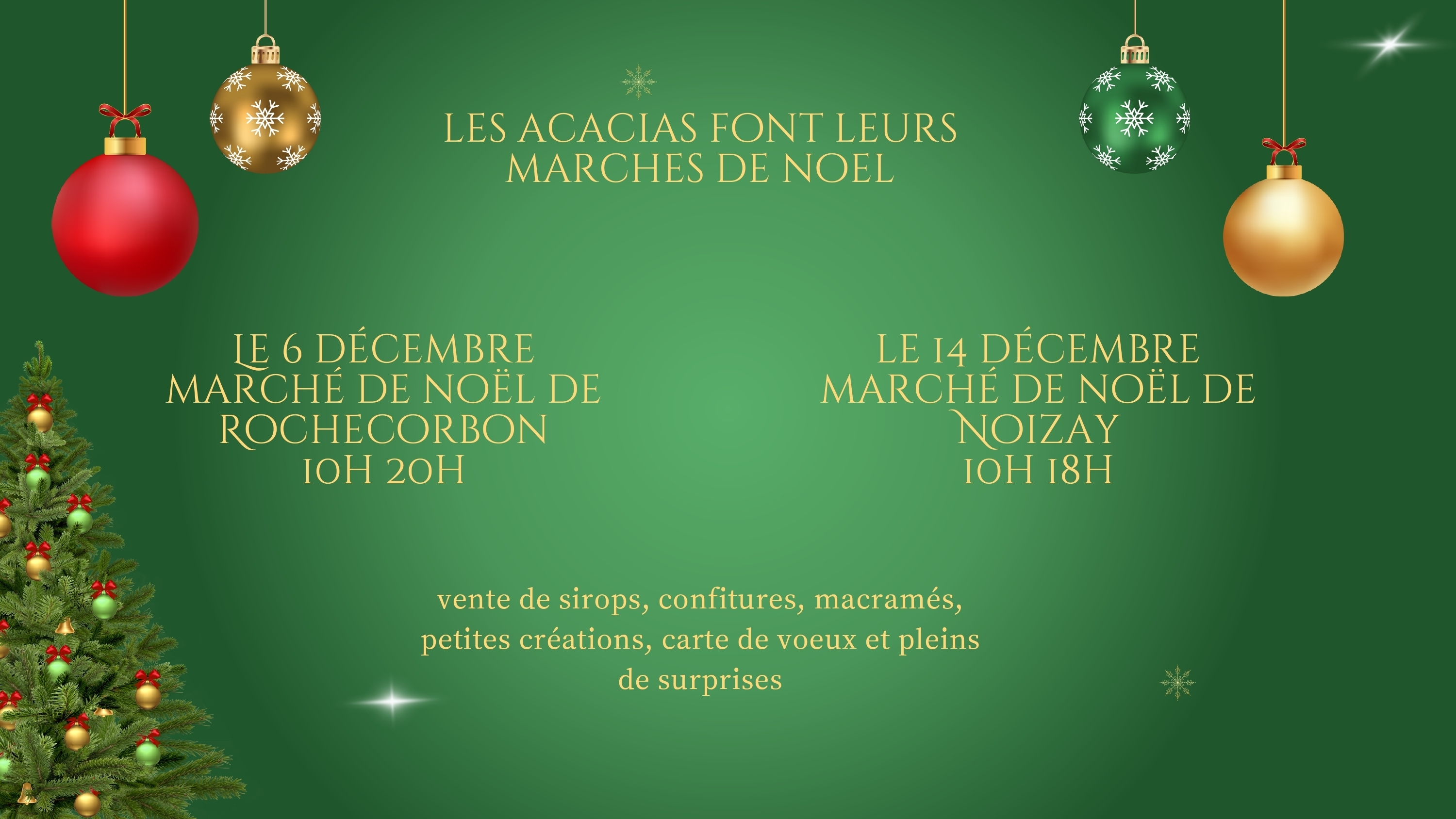 2025-Marché Noël de Rochecorbon et Noisay