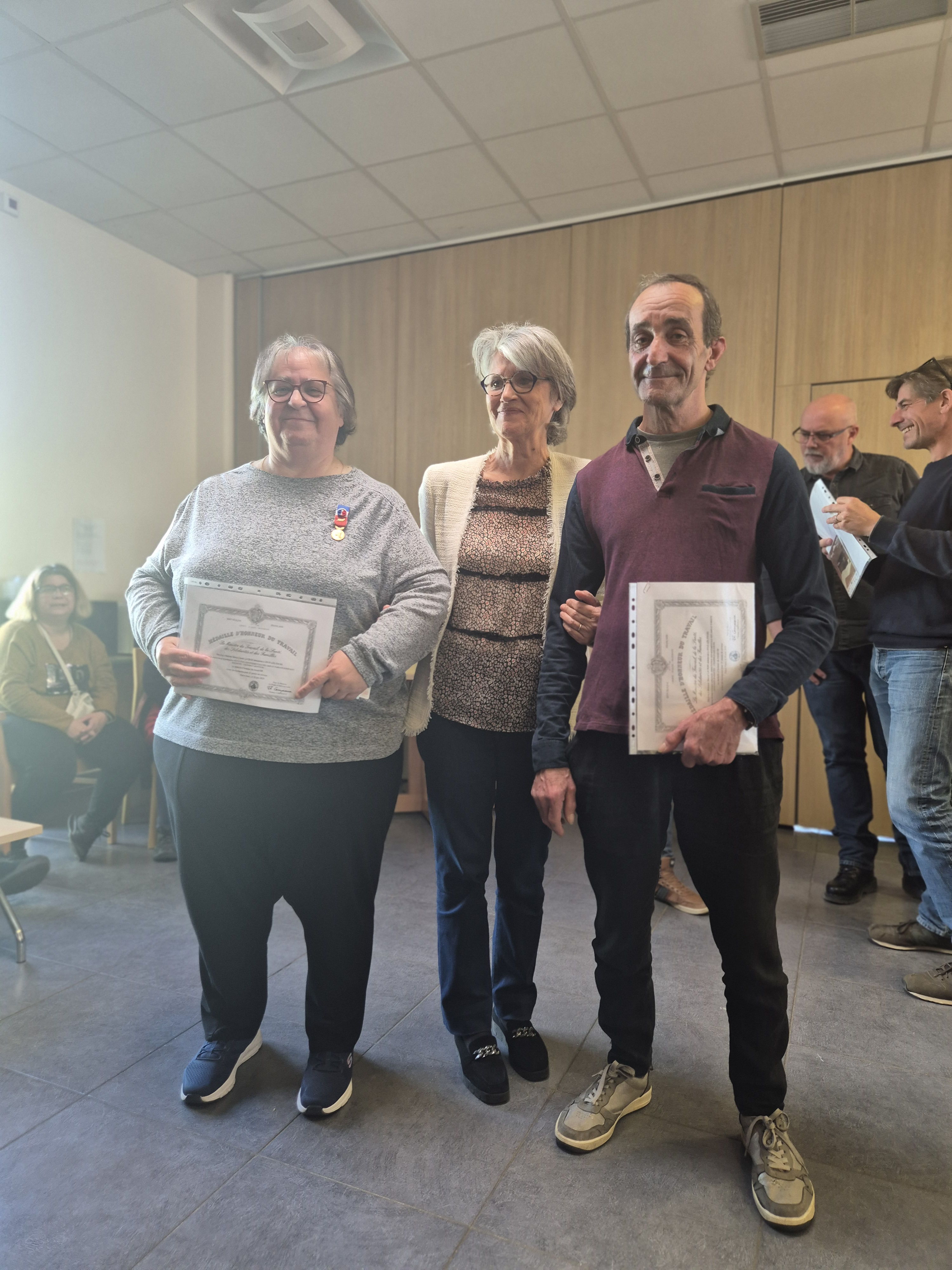 2025-Remise médaille travail ESAT La Thibaudière 1